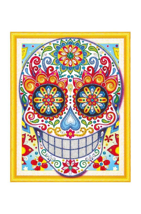 Graine Creative Diy set za izdelavo mozaika Graine Creative Maxican Skull Diamond Painting