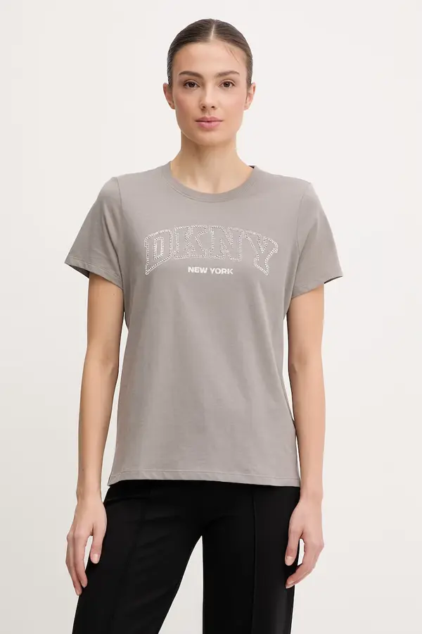 DKNY DKNY Bombažna kratka majica Dkny