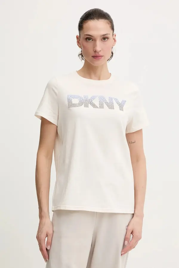 DKNY DKNY Bombažna kratka majica Dkny