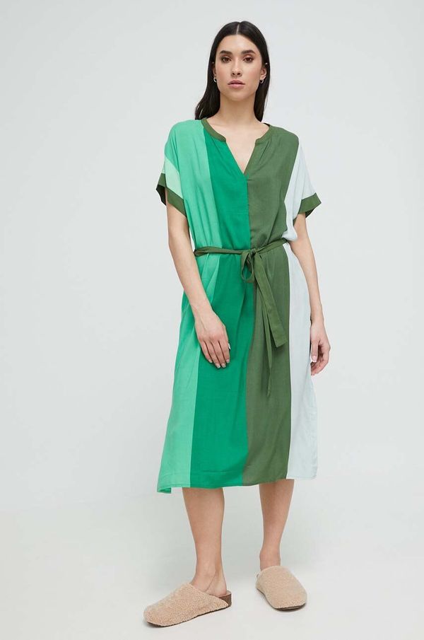 DKNY Dkny obleka za na plažo ženska, zelena barva