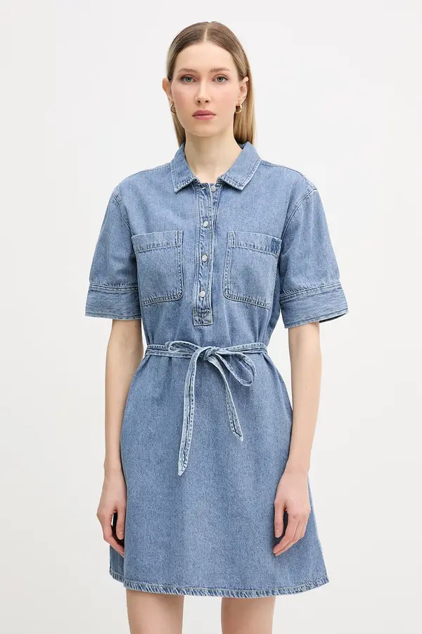 DKNY DKNY poletna obleka denim