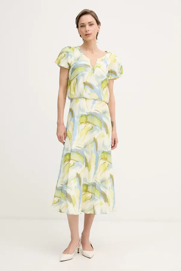 DKNY DKNY poletna obleka viskozna