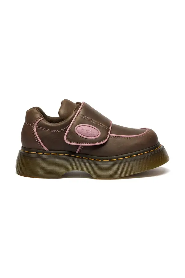 Dr. Martens Dr. Martens polčevlji ženski usnjeni Buzz Strap