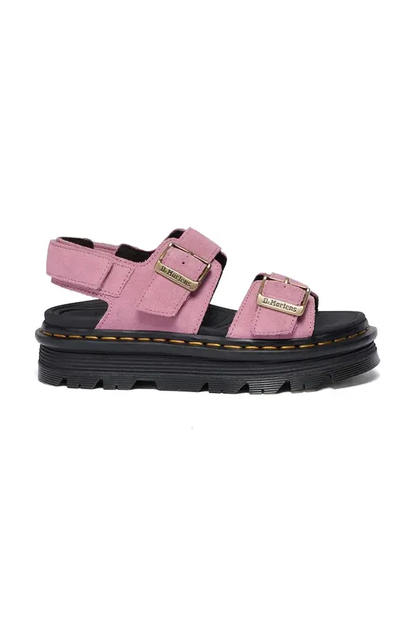 Dr. Martens Dr. Martens sandali s platformo ženski semišasti ZebZag Sandal