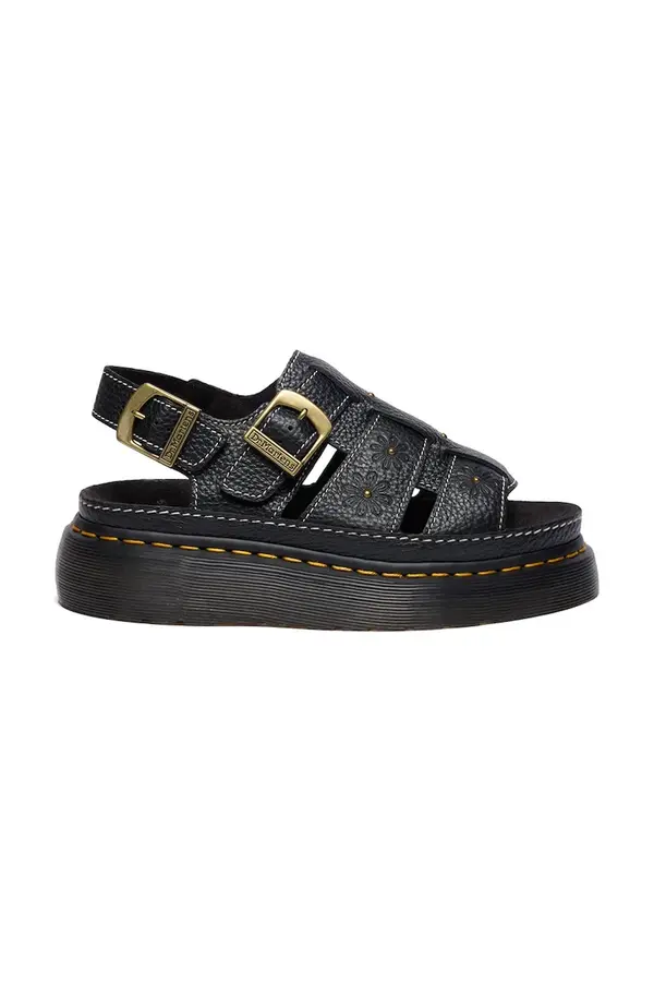 Dr. Martens Dr. Martens sandali s platformo ženski usnjeni Wrenlie