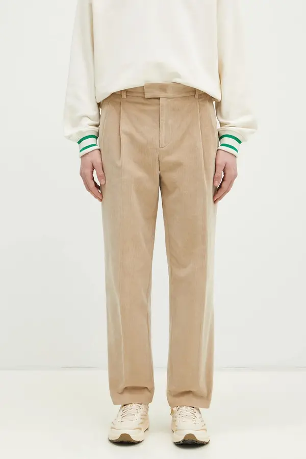 Drôle de Monsieur Drôle de Monsieur hlače moške rebraste žamet Le Pantalon Golfeur Corduroy