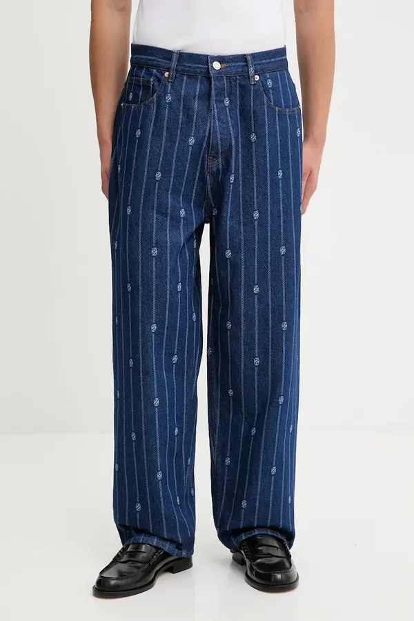 Drôle de Monsieur Drôle de Monsieur kavbojke relaxed kroja moške Le Jean Baggy Monogramme