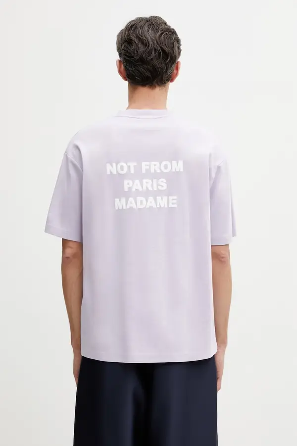 Drôle de Monsieur Drôle de Monsieur kratka majica moška bombažna Slogan
