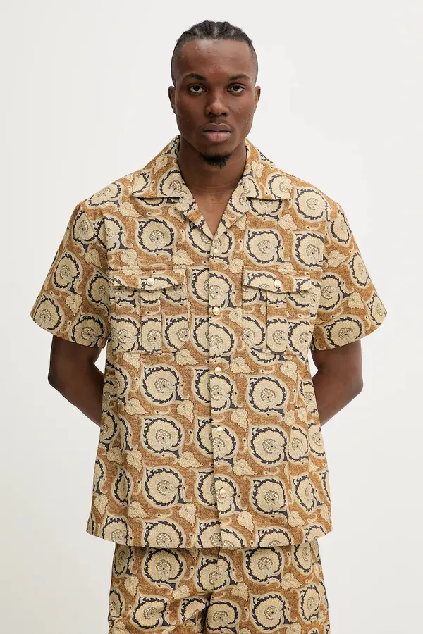 Drôle de Monsieur Drôle de Monsieur srajca moška bombažna La Chemise Paisley