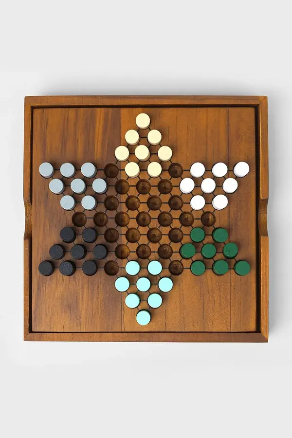 Luckies of London Družabna igre - človek ne jezi se Luckies of London Chinese Checkers 14 x 26 cm