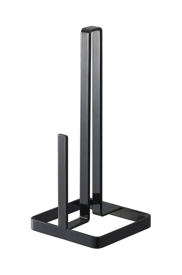 Yamazaki Držalo za kuhinjske brisače Yamazaki Tower črna barva