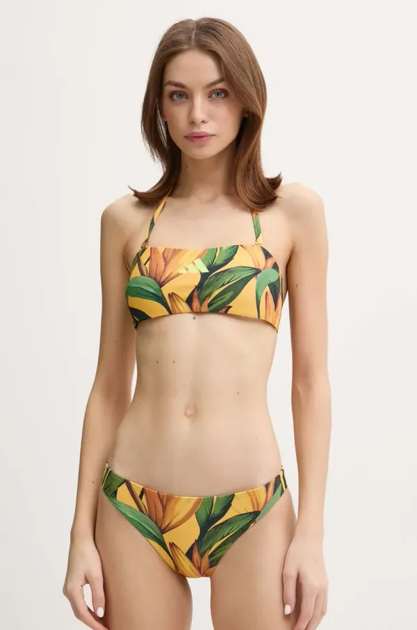 adidas Performance Dvodelne kopalke adidas Performance x Farm Rio rumena barva, JF6037