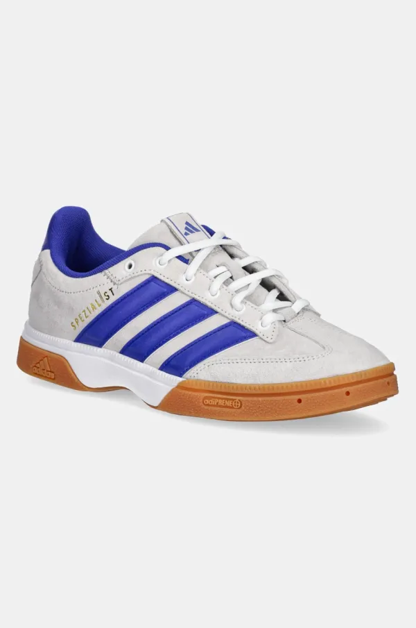 adidas Performance Dvoranski copati adidas Performance Spezialist siva barva, JS0240