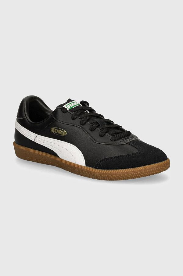 Puma Dvoranski copati Puma King 21 črna barva, 106696