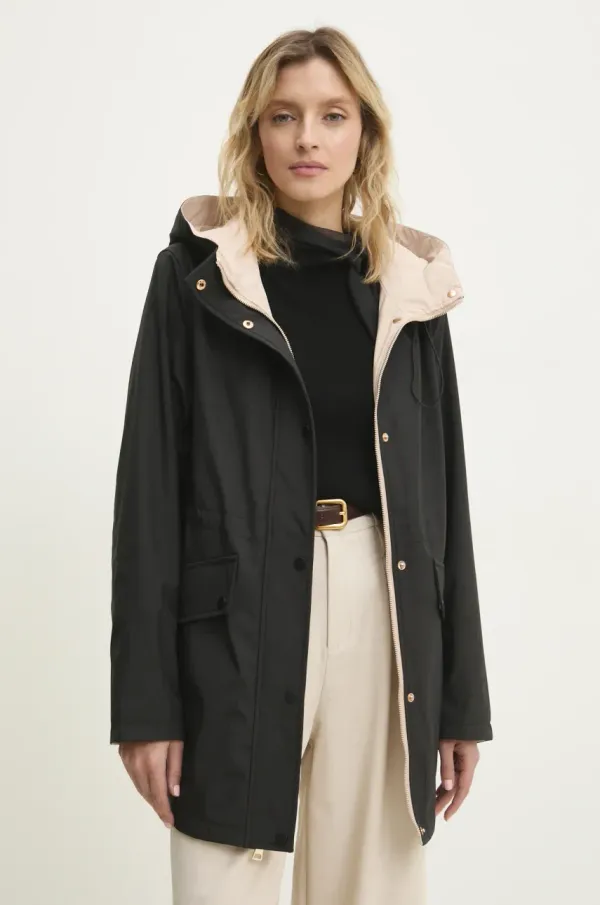 Answear Lab Dvostranska jakna Answear Lab črna barva