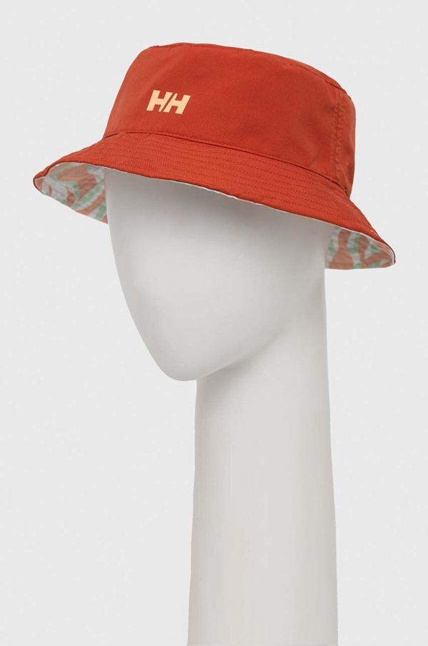 Helly Hansen Dvostranski klobuk Helly Hansen oranžna barva