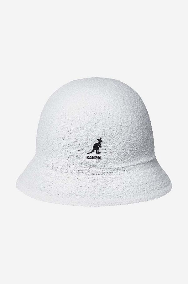 Kangol Dvostranski klobuk Kangol bela barva