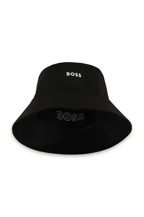 BOSS Dvostranski otroški klobuk BOSS