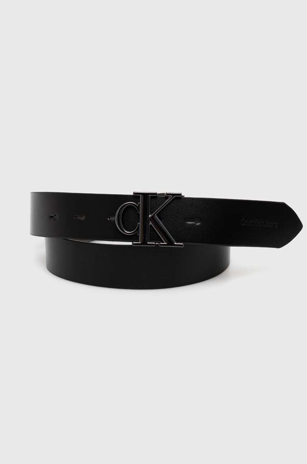 Calvin Klein Jeans Dvostranski pas Calvin Klein Jeans ženski, črna barva, K60K612272