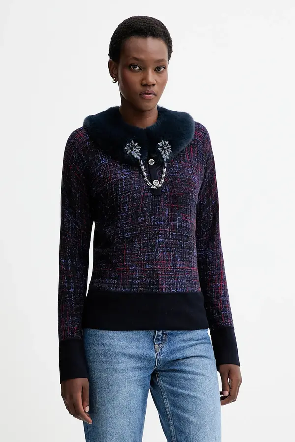 Blugirl Blumarine Dvostranski pulover Blugirl Blumarine