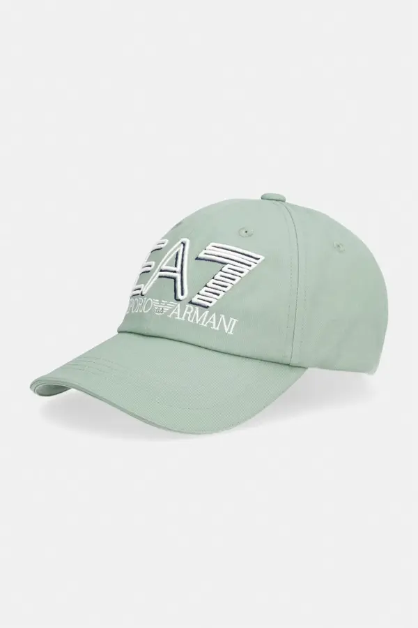 EA7 Emporio Armani EA7 Emporio Armani baseball kapa bombažna