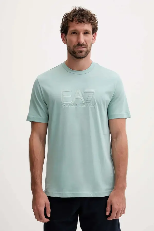EA7 Emporio Armani EA7 Emporio Armani Bombažna kratka majica EA7 Emporio Armani