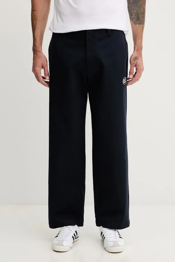 EA7 Emporio Armani EA7 Emporio Armani hlače moške bombažne