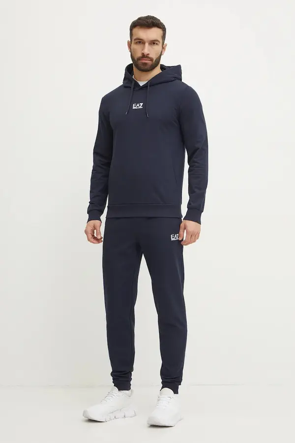 EA7 Emporio Armani EA7 Emporio Armani komplet trenirke moški z bombažem