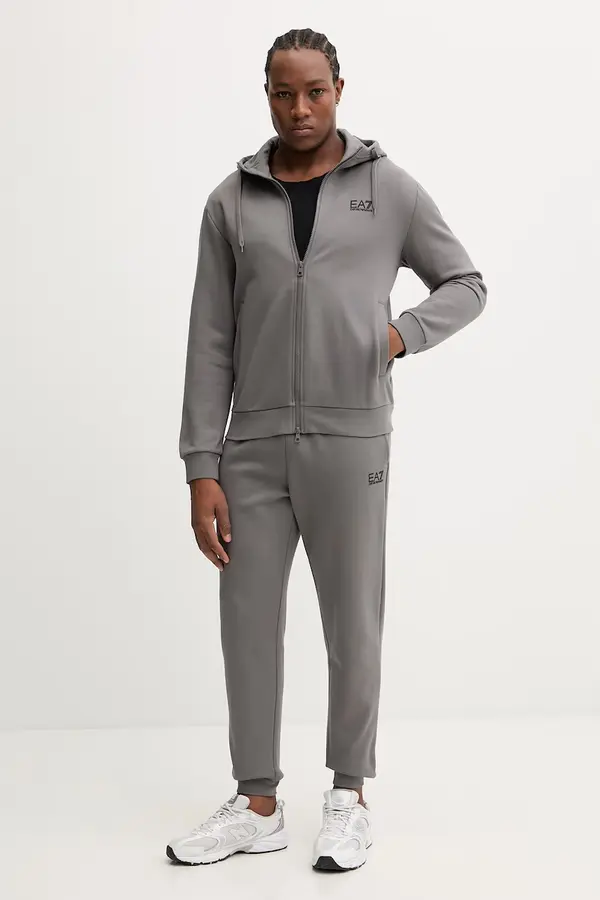 EA7 Emporio Armani EA7 Emporio Armani komplet trenirke moški z bombažem
