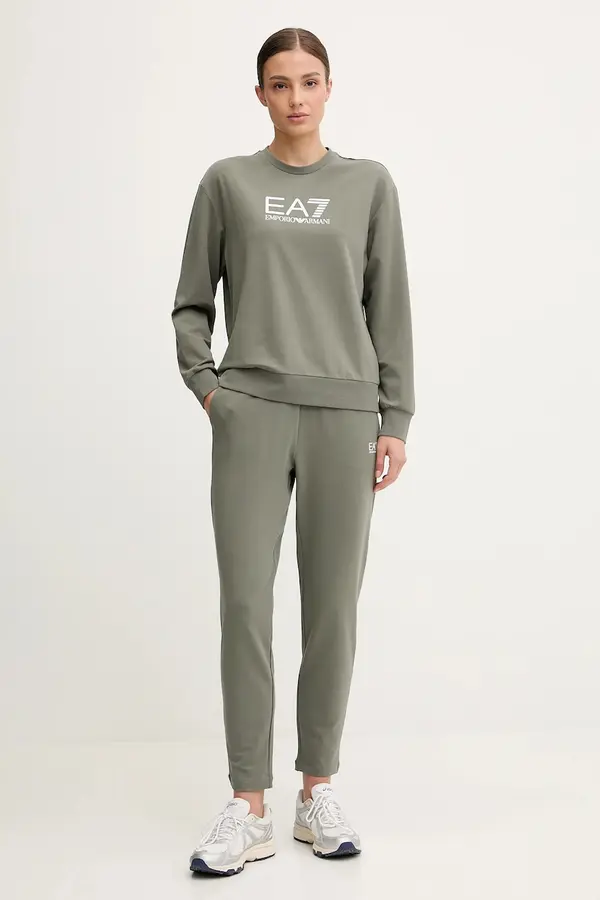 EA7 Emporio Armani EA7 Emporio Armani komplet trenirke ženski bombaž z elastanom