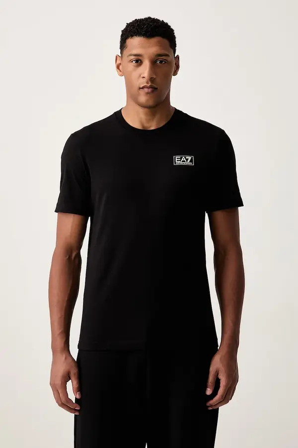 EA7 Emporio Armani EA7 Emporio Armani kratka majica moška bombažna