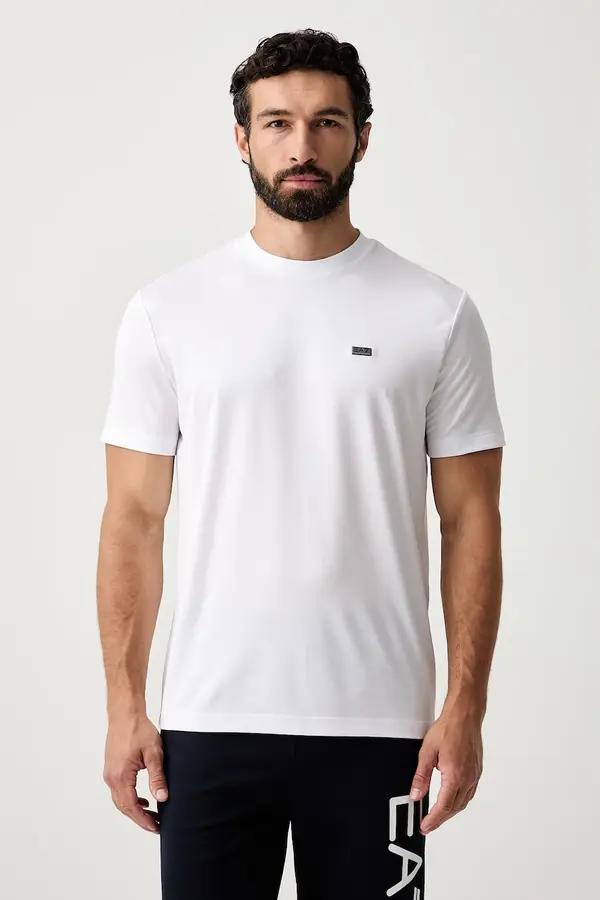 EA7 Emporio Armani EA7 Emporio Armani kratka majica moška z modalom