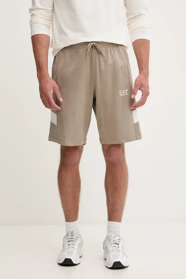 EA7 Emporio Armani EA7 Emporio Armani kratke hlače moške bombažne
