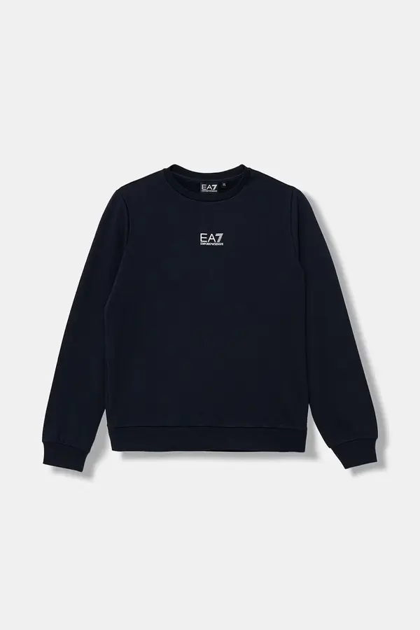 EA7 Emporio Armani EA7 Emporio Armani pulover otroški z bombažem