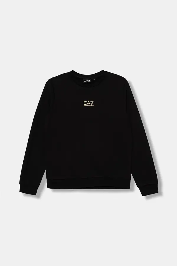 EA7 Emporio Armani EA7 Emporio Armani pulover otroški z bombažem