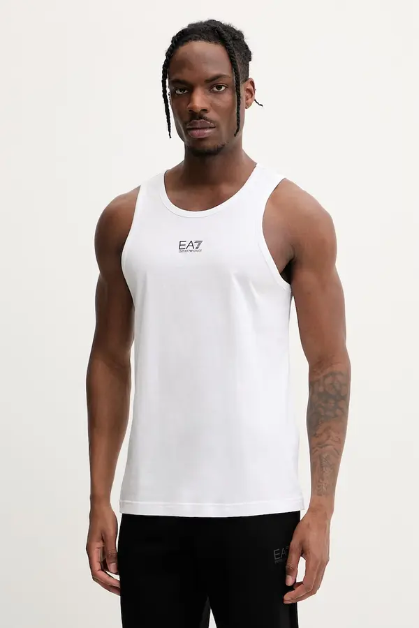 EA7 Emporio Armani EA7 Emporio Armani top moški bombažen