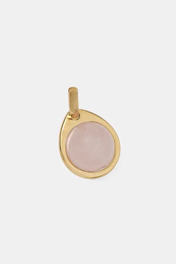 EDBLAD EDBLAD obesek ženski iz nerjavečega jekla s kvarcem Birthstone Charm October