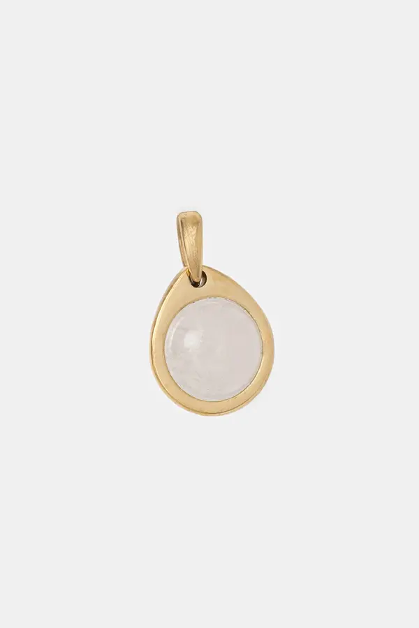 EDBLAD EDBLAD ženski pozlačen obesek kristal Birthstone Charm April