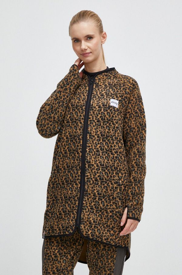 Eivy Eivy jakna Redwood Sherpa rjava barva