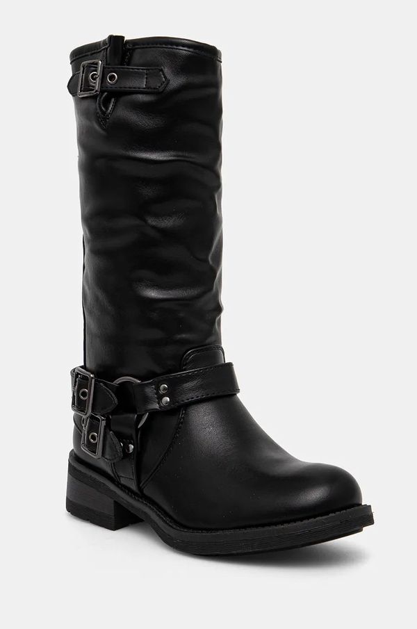 Answear Lab Elegantni škornji Answear Lab ženski, črna barva