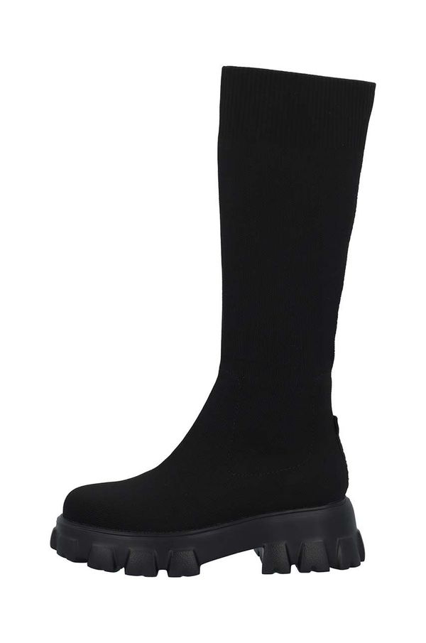 Bianco Elegantni škornji Bianco BIAPRIMA ženski, črna barva, 11300038