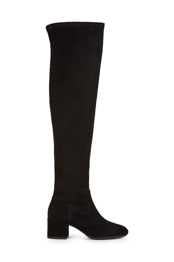 Geox Elegantni škornji Geox D ELEANA I ženski, črna barva, D26TWI 0JZ21 C9999