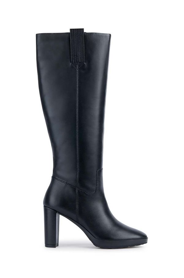 Geox Elegantni škornji Geox D WALK PLEASURE 85 A črna barva, D36TFA 00043 C9999