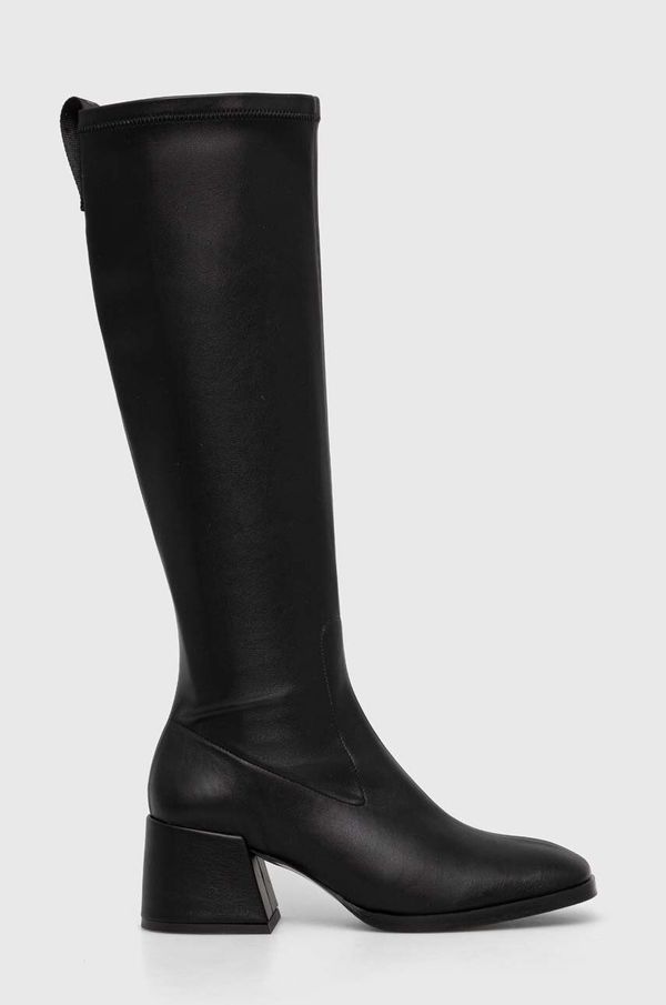 Hugo Elegantni škornji HUGO Angey ženski, črna barva, 50504647