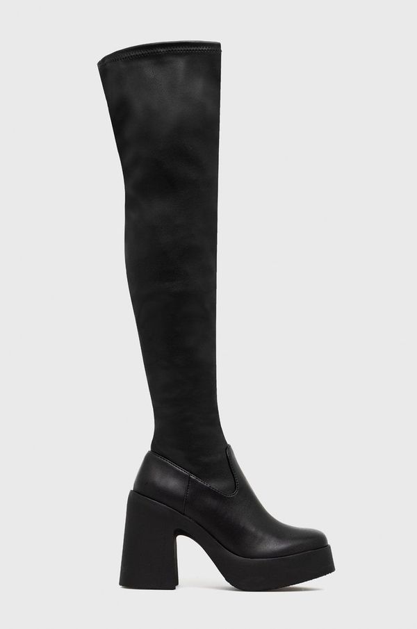 Steve Madden Elegantni škornji Steve Madden Clifftop ženski, črna barva