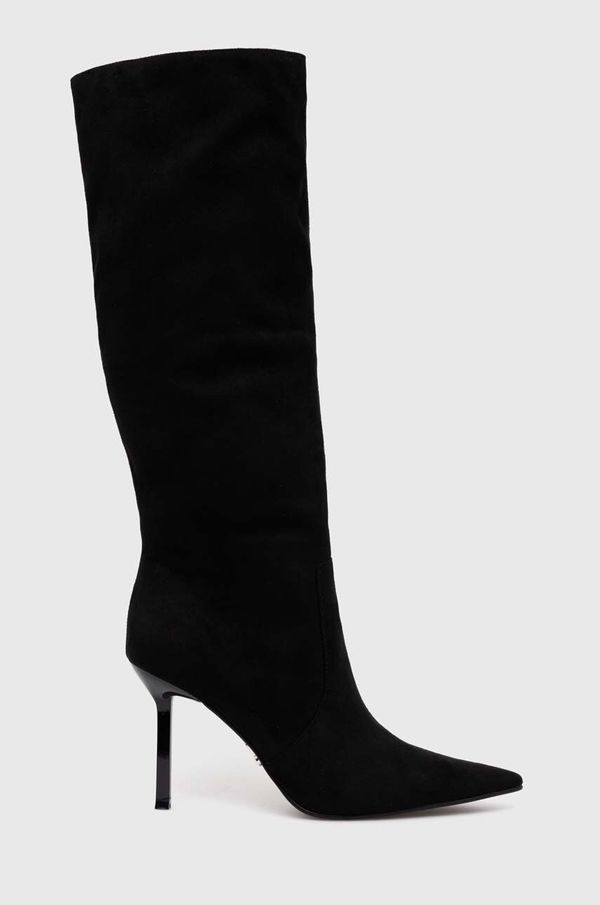 Steve Madden Elegantni škornji Steve Madden Intruder ženski, črna barva, SM11002591
