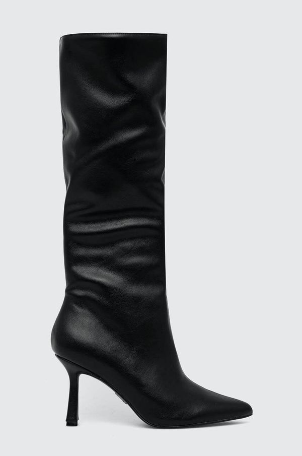 Steve Madden Elegantni škornji Steve Madden Jazz Up ženski, črna barva, SM11002182