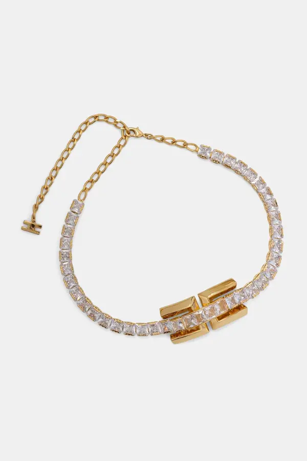 Elisabetta Franchi Elisabetta Franchi choker ogrlica ženska kovinska