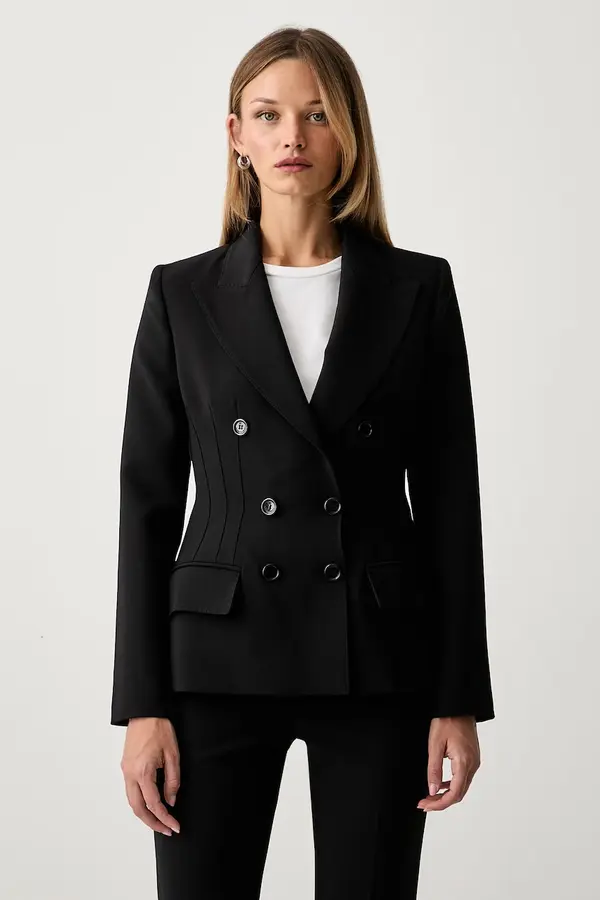 Elisabetta Franchi Elisabetta Franchi dvoredni suknjič ženski