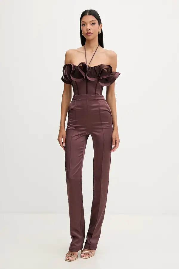 Elisabetta Franchi Elisabetta Franchi kombinezon z volančki ženski